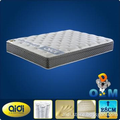 Luxury Knitting Fabric Eurotop Mattress,Best Selling Luxury Mattress